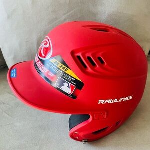 Rawlings Red Baseball Helmet